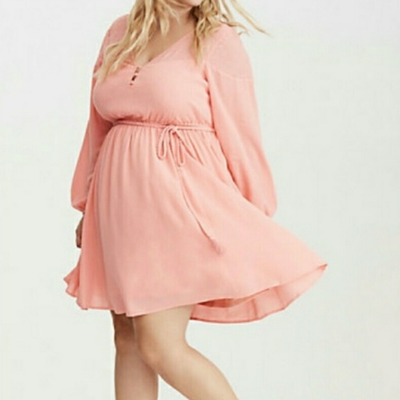 torrid Dresses & Skirts - Torrid Pink Skater Dress